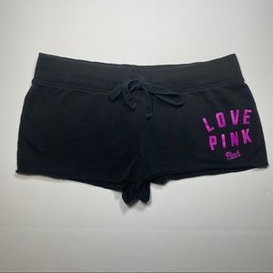 3/$15 PINK Victoria’s Secret Black Sleeping Shorts: size small